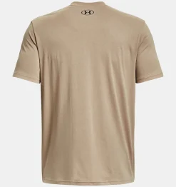Shop Under Armour Maglia A Manica Corta Ua Abc Camo Boxed Logo Da Uomo Sahara / Black - 236