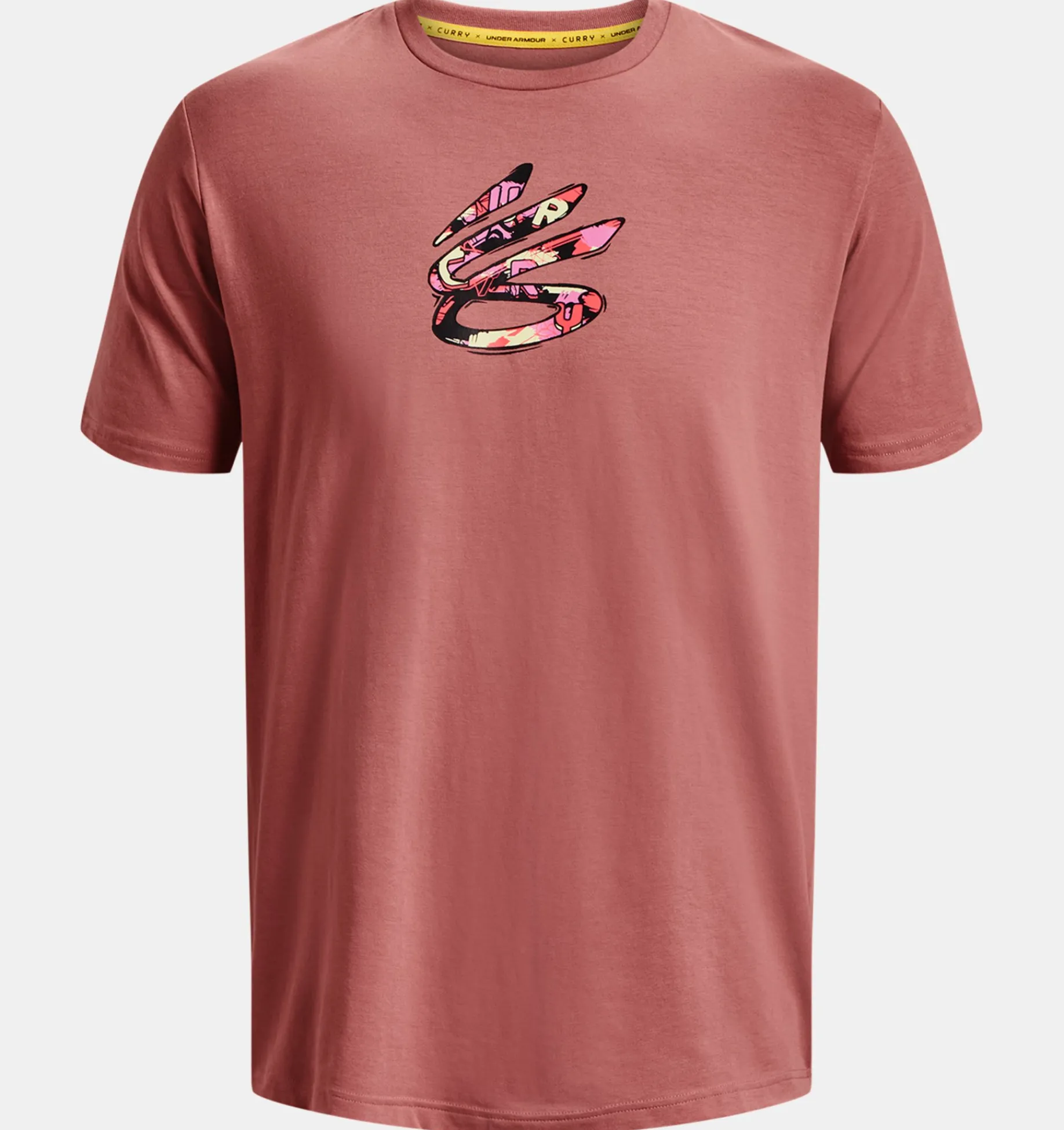 Flash Sale Under Armour Maglia A Maniche Corte Curry Comic Fill Da Uomo Red Fusion / Black - 604