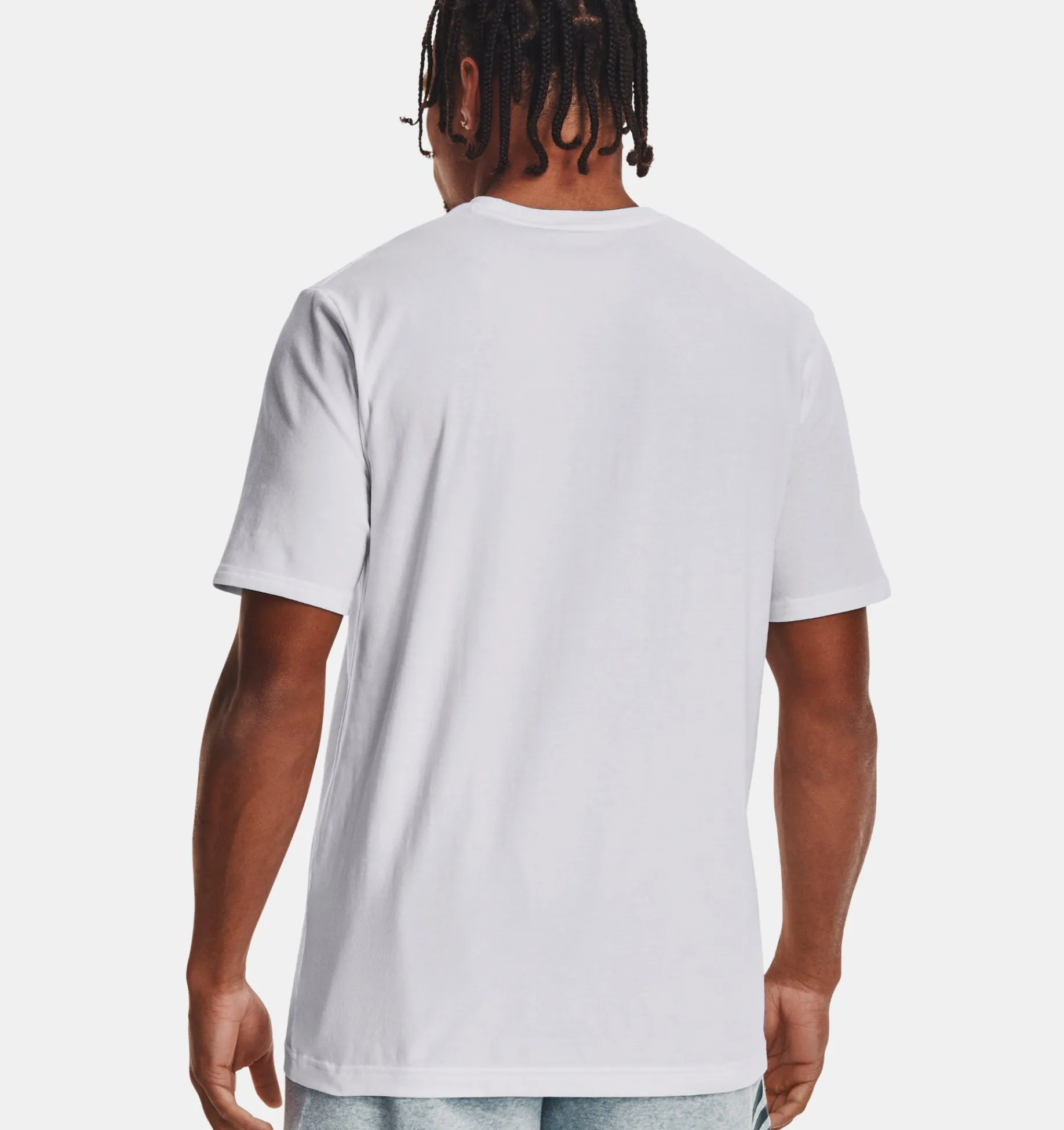 Hot Under Armour Maglia A Maniche Corte Curry Arc Da Uomo White / Downpour Gray - 100