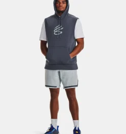 Hot Under Armour Maglia A Maniche Corte Curry Arc Da Uomo White / Downpour Gray - 100