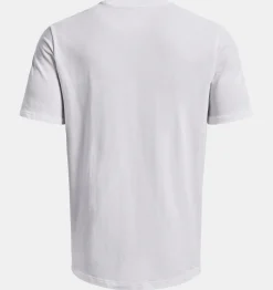 Hot Under Armour Maglia A Maniche Corte Curry Arc Da Uomo White / Downpour Gray - 100