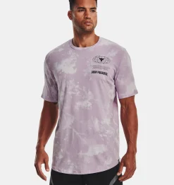 Best Under Armour Maglia A Maniche Corte Project Rock Statement Da Uomo Purple Haze / Violet Void - 554