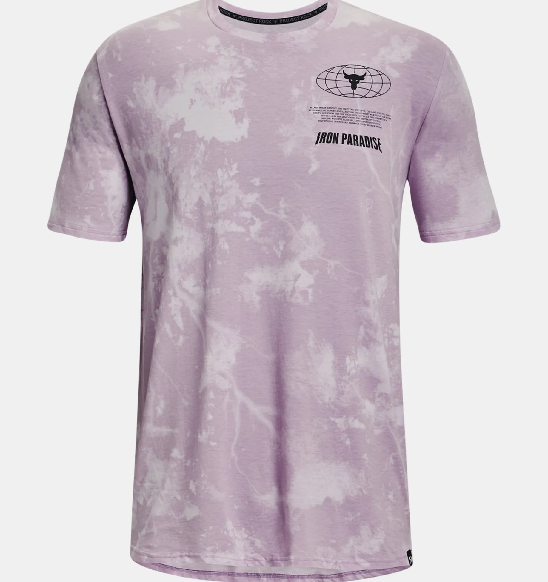 Best Under Armour Maglia A Maniche Corte Project Rock Statement Da Uomo Purple Haze / Violet Void - 554