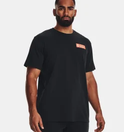 Flash Sale Under Armour Maglia A Maniche Corte Project Rock Globe Heavyweight Da Uomo Black / Ivory - 001