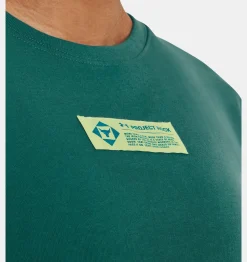 Sale Under Armour Maglia A Maniche Corte Project Rock Globe Da Donna Coastal Teal / Fade - 722