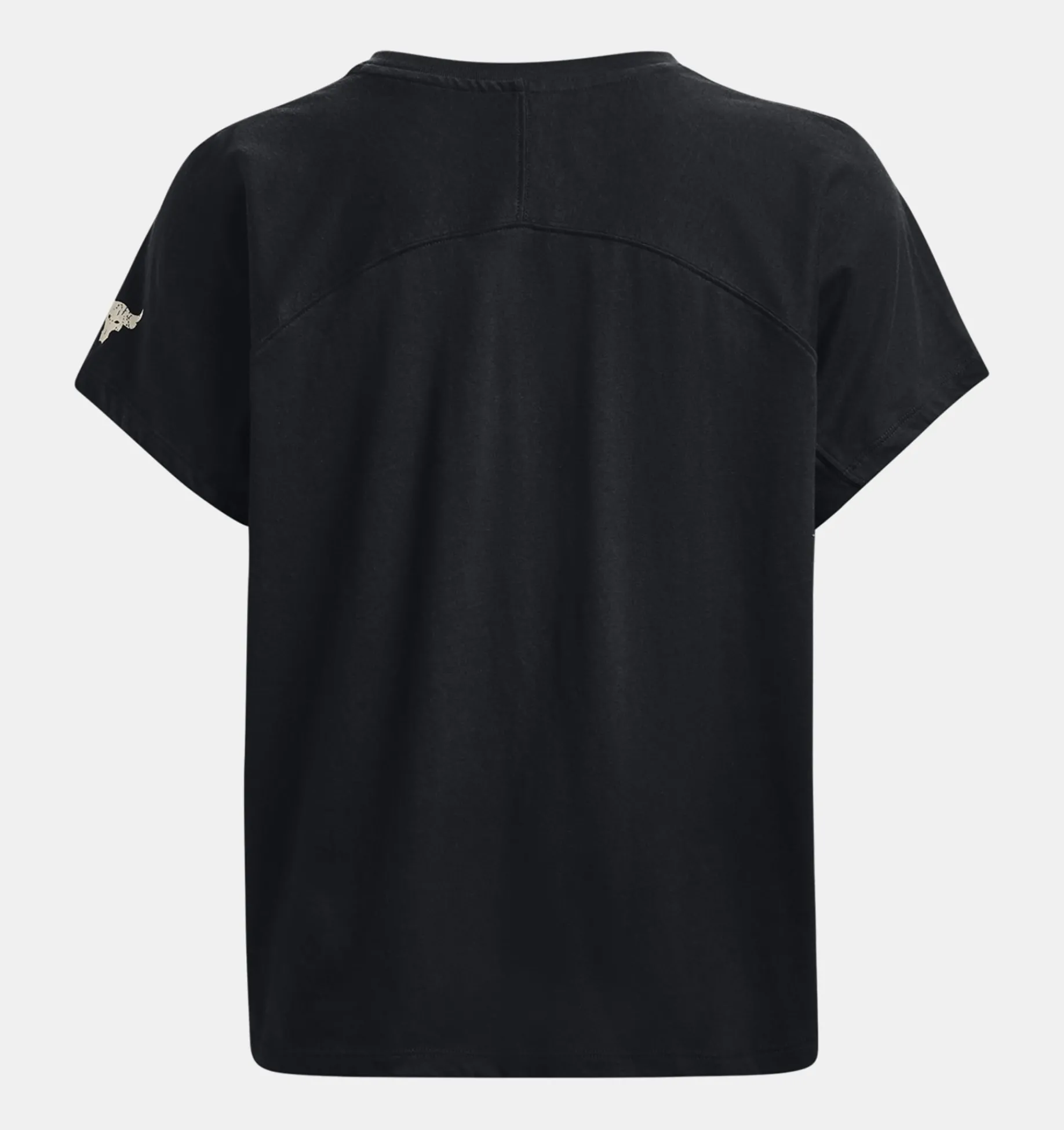 Store Under Armour Maglia A Maniche Corte Project Rock Vintage Iron Da Donna Black / Summit White - 001