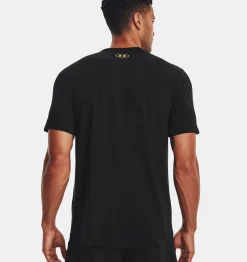 Store Under Armour Maglia A Maniche Corte Project Rock Black Adam Graphic Da Uomo Black / White - 001