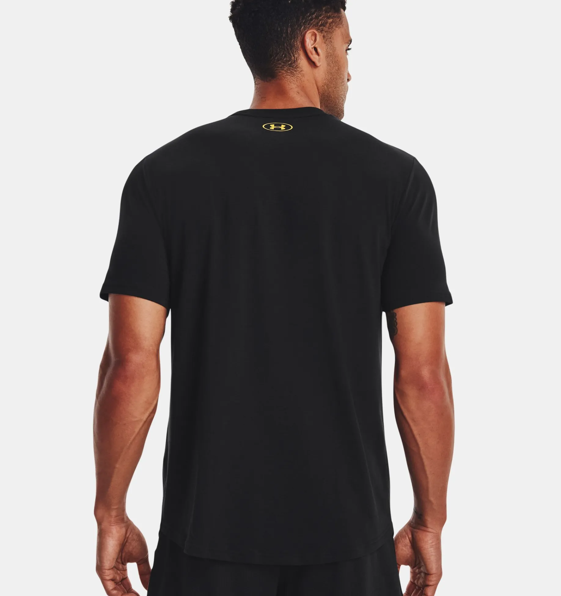 Store Under Armour Maglia A Maniche Corte Project Rock Black Adam Graphic Da Uomo Black / White - 001