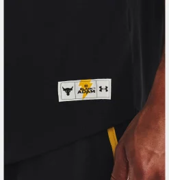 Store Under Armour Maglia A Maniche Corte Project Rock Black Adam Graphic Da Uomo Black / White - 001