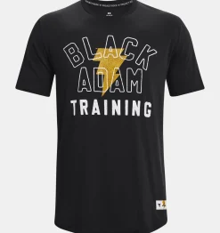Store Under Armour Maglia A Maniche Corte Project Rock Black Adam Graphic Da Uomo Black / White - 001