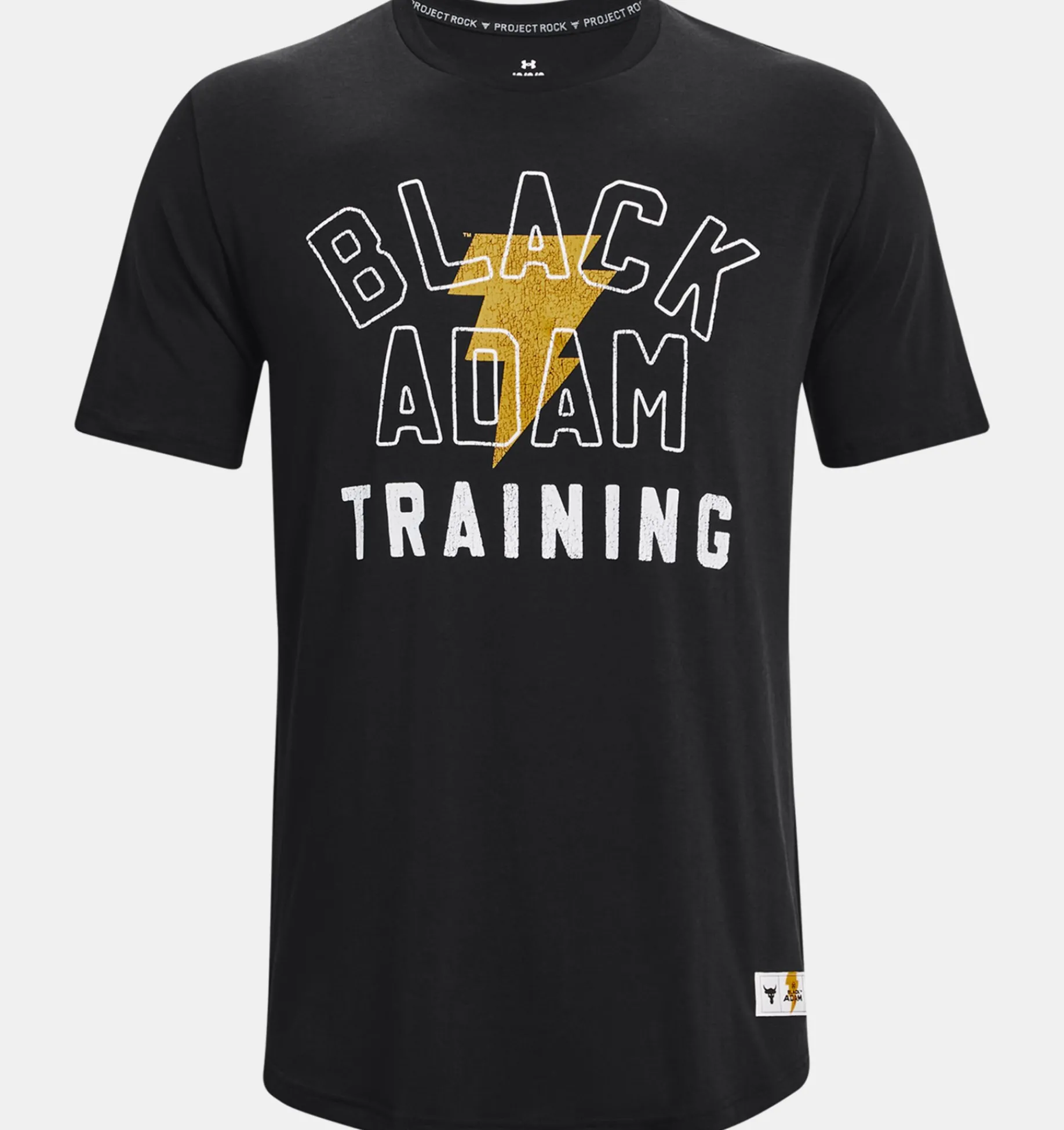 Store Under Armour Maglia A Maniche Corte Project Rock Black Adam Graphic Da Uomo Black / White - 001