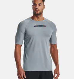 Best Under Armour Maglia A Maniche Corte Ua Rush™ Smartform Da Uomo Harbor Blue / Black - 465