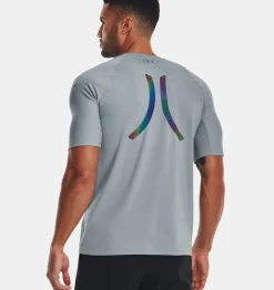 Best Under Armour Maglia A Maniche Corte Ua Rush™ Smartform Da Uomo Harbor Blue / Black - 465