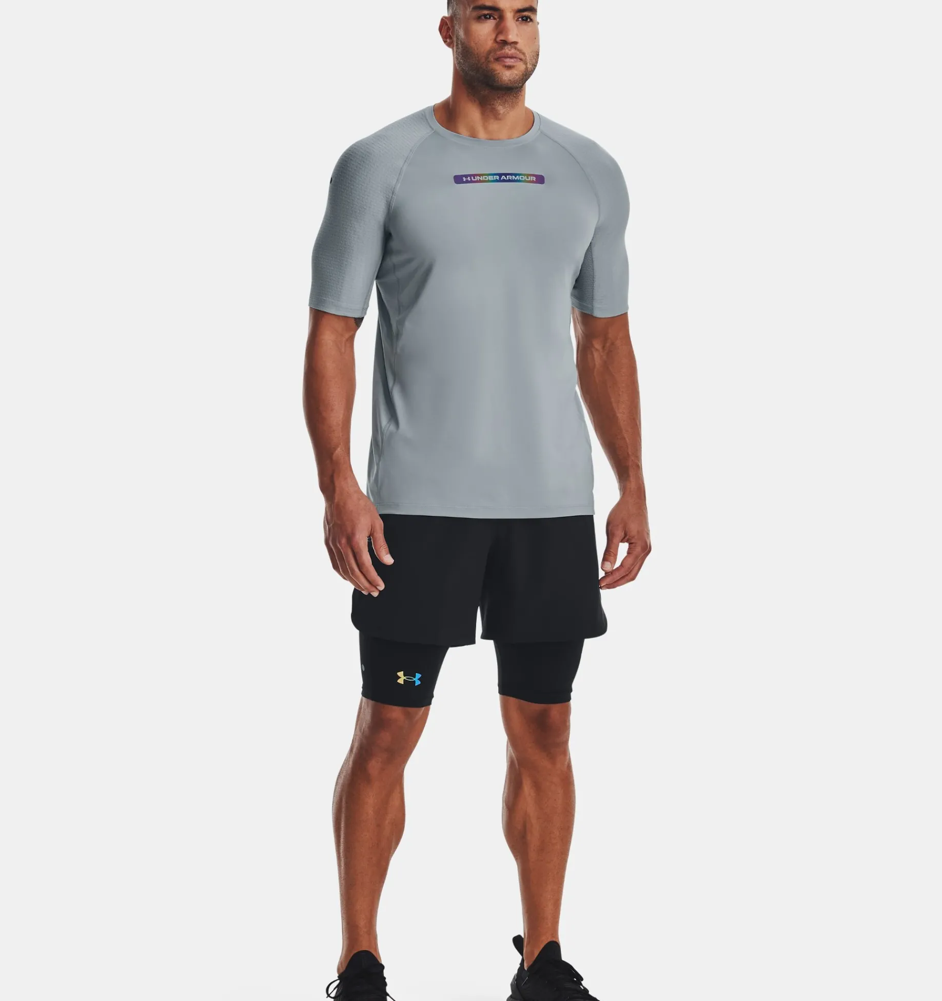 Best Under Armour Maglia A Maniche Corte Ua Rush™ Smartform Da Uomo Harbor Blue / Black - 465