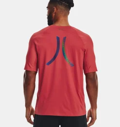 Hot Under Armour Maglia A Maniche Corte Ua Rush™ Smartform Da Uomo Chakra / Black - 638