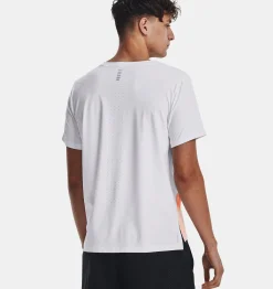Discount Under Armour Maglia A Maniche Corte Ua Iso-Chill Laser Heat Da Uomo White / Orange Blast - 100