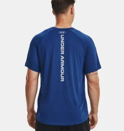 Best Under Armour Maglia A Maniche Corte Ua Tech™ Reflective Da Uomo Blue Mirage / Reflective - 471