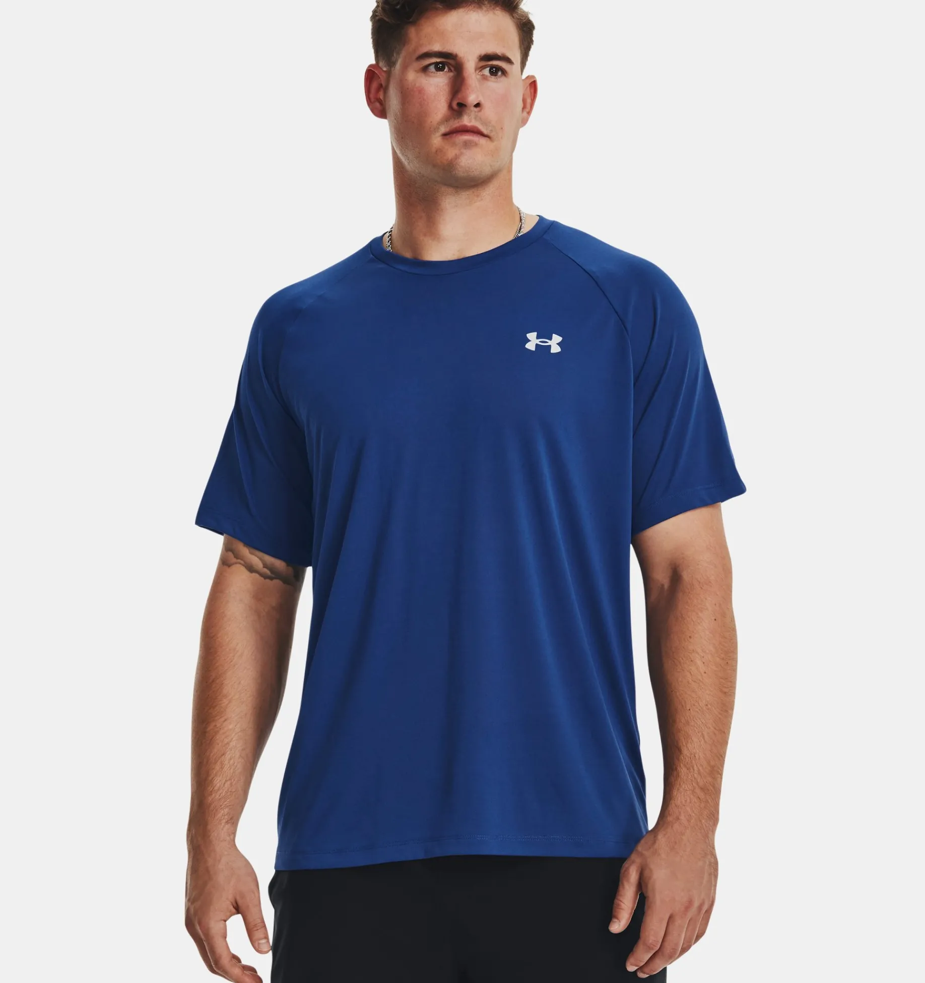 Best Under Armour Maglia A Maniche Corte Ua Tech™ Reflective Da Uomo Blue Mirage / Reflective - 471