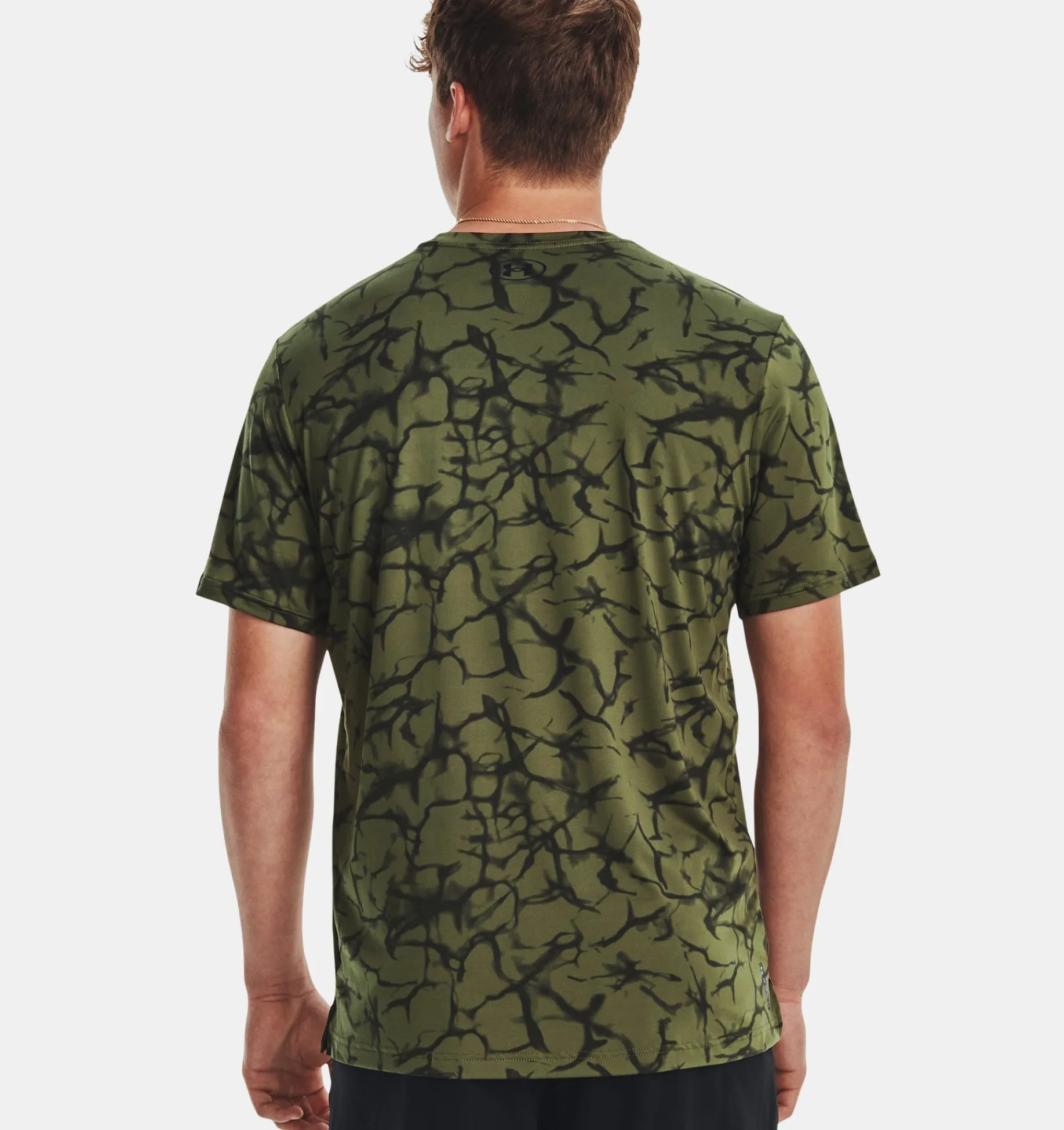 Fashion Under Armour Maglia A Maniche Corte Ua Rush™ Energy Print Da Uomo Marine Od Green / Black - 390