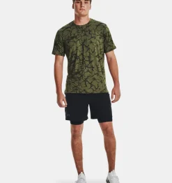 Fashion Under Armour Maglia A Maniche Corte Ua Rush™ Energy Print Da Uomo Marine Od Green / Black - 390