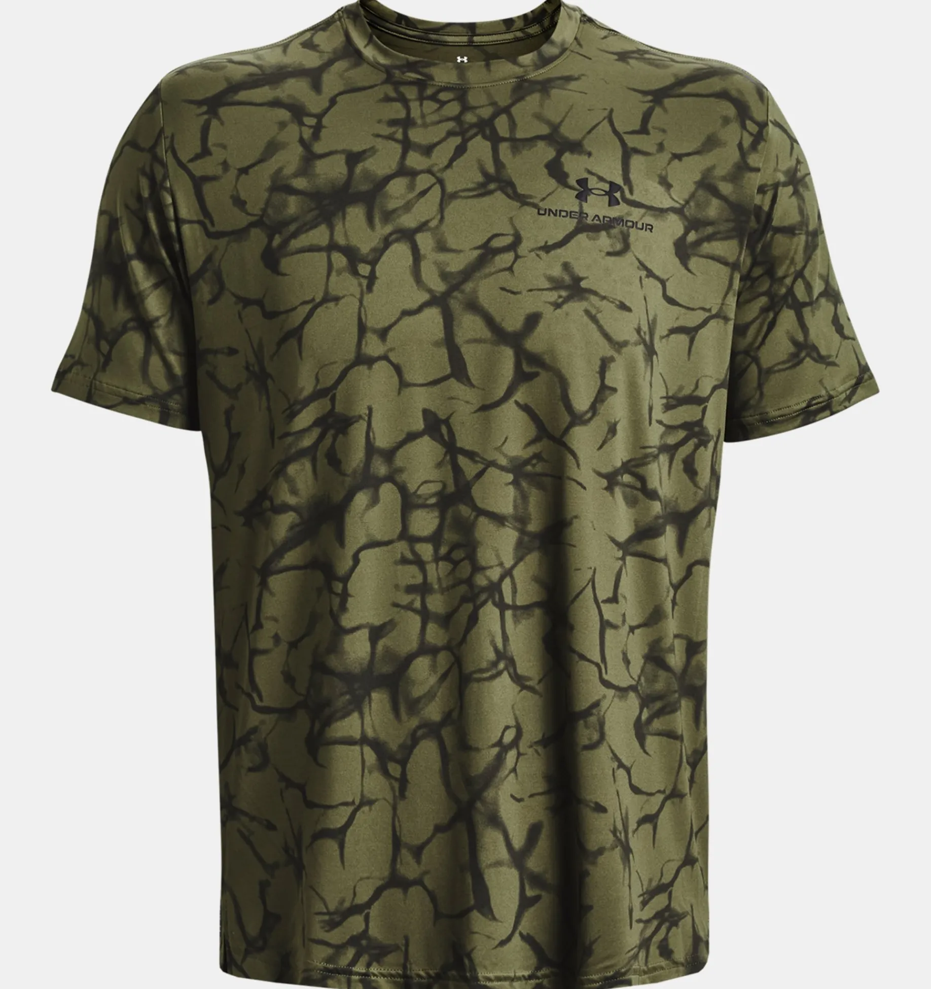 Fashion Under Armour Maglia A Maniche Corte Ua Rush™ Energy Print Da Uomo Marine Od Green / Black - 390