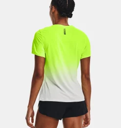 Shop Under Armour Maglia A Maniche Corte Ua Rush™ Cicada Da Donna Lime Surge / Halo Gray - 369