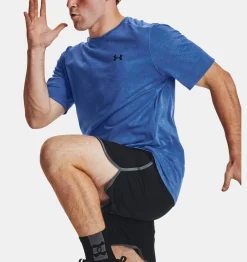 Cheap Under Armour Maglia A Maniche Corte Ua Tech™ Vent Jacquard Da Uomo Blue Mirage / Black - 471