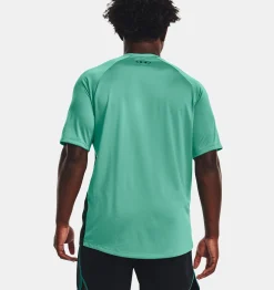 Best Under Armour Maglia A Maniche Corte Ua Tech™ Fade Da Uomo Birdie Green / Black - 508