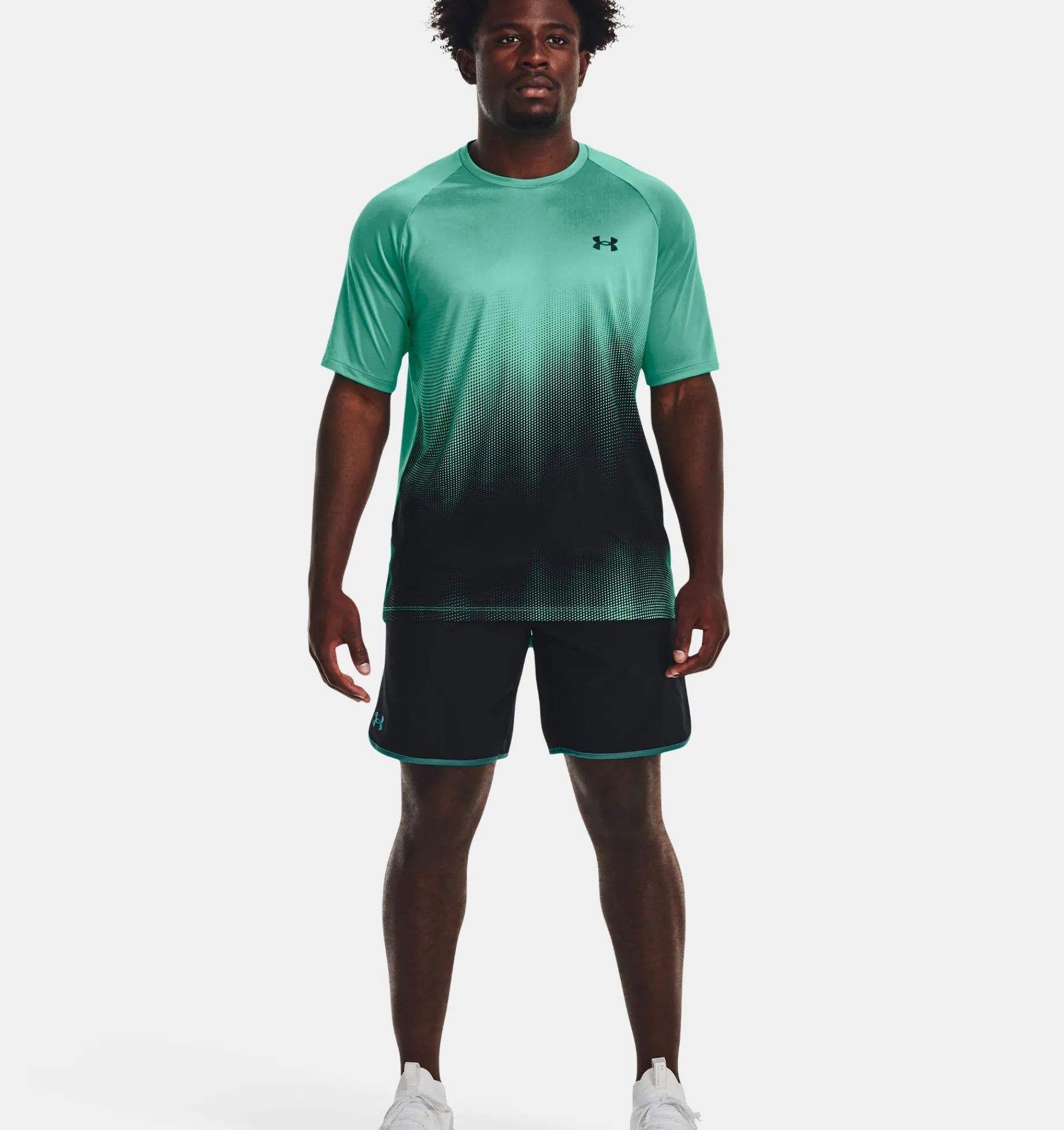 Best Under Armour Maglia A Maniche Corte Ua Tech™ Fade Da Uomo Birdie Green / Black - 508