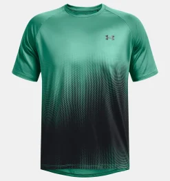 Best Under Armour Maglia A Maniche Corte Ua Tech™ Fade Da Uomo Birdie Green / Black - 508