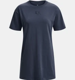 Best Under Armour Maglia A Maniche Corte Ua Printed Extended Da Donna Downpour Gray - 044