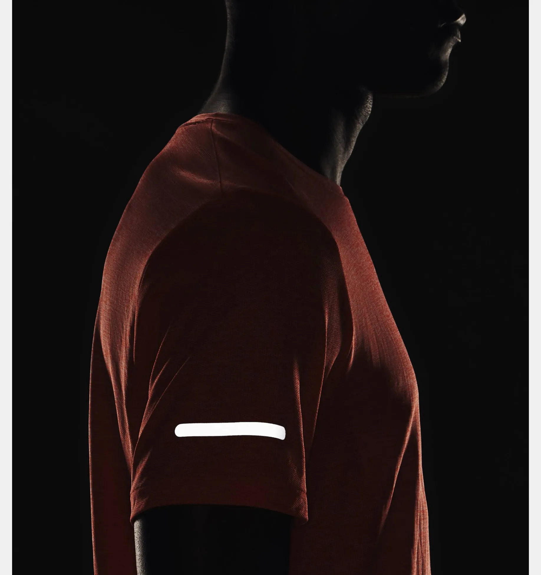 Outlet Under Armour Maglia A Maniche Corte Ua Seamless Stride Da Uomo Frosted Orange / Reflective - 848