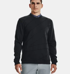 Outlet Under Armour Maglia A Maniche Lunghe Curry Crew Da Uomo Black - 001