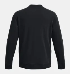 Outlet Under Armour Maglia A Maniche Lunghe Curry Crew Da Uomo Black - 001