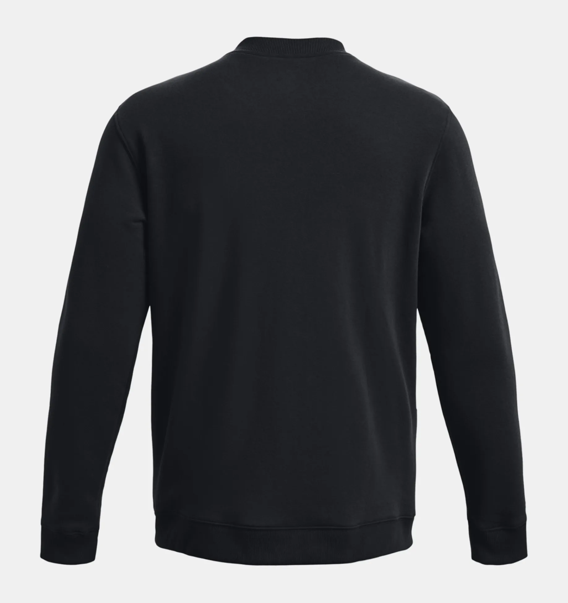 Outlet Under Armour Maglia A Maniche Lunghe Curry Crew Da Uomo Black - 001