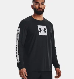 Flash Sale Under Armour Maglia A Maniche Lunghe Ua Camo Boxed Sportstyle Da Uomo Black / Halo Gray - 002