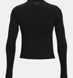 Best Sale Under Armour Maglia A Maniche Lunghe Ua Rush™ Seamless Da Donna Black / Iridescent - 001