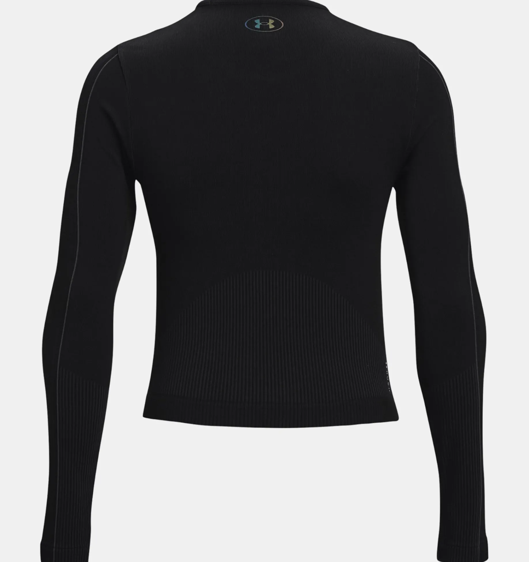 Best Sale Under Armour Maglia A Maniche Lunghe Ua Rush™ Seamless Da Donna Black / Iridescent - 001