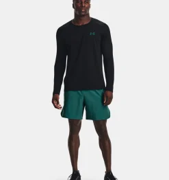 Best Under Armour Maglia A Maniche Lunghe Ua Armourprint Da Uomo Black / Coastal Teal - 001