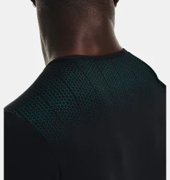 Best Under Armour Maglia A Maniche Lunghe Ua Armourprint Da Uomo Black / Coastal Teal - 001
