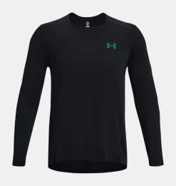 Best Under Armour Maglia A Maniche Lunghe Ua Armourprint Da Uomo Black / Coastal Teal - 001