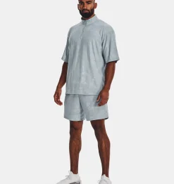 Best Sale Under Armour Maglia Ua Journey Terry ¼ Zip Da Uomo Harbor Blue - 465