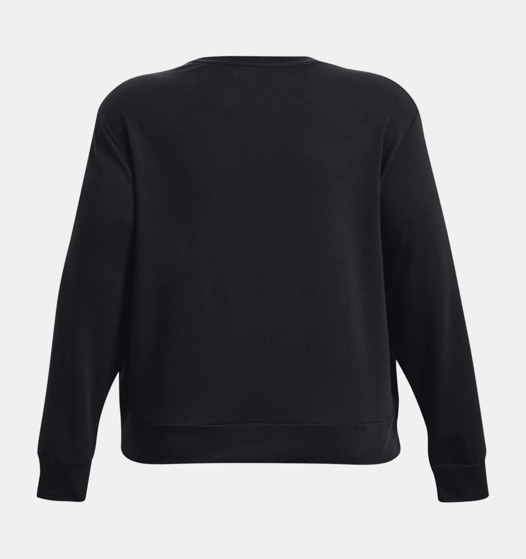 Best Under Armour Maglia Ua Rival Terry Crew Da Donna Black / White - 001