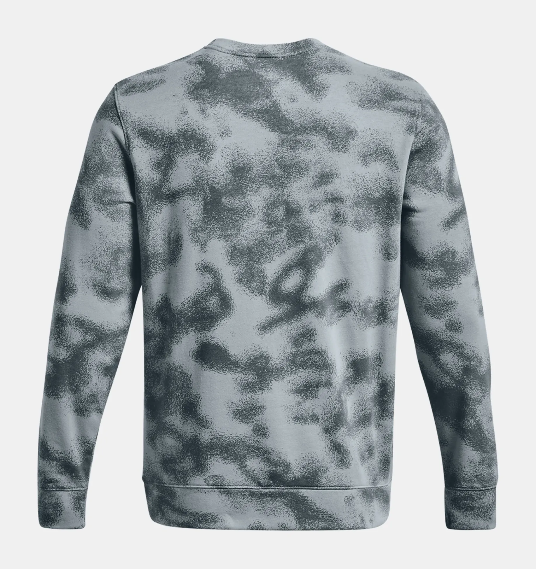 Hot Under Armour Maglia Ua Rival Terry Crew Da Uomo Harbor Blue / Gravel - 465