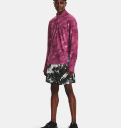 Hot Under Armour Maglia Ua Run Anywhere Streaker 1/2 Zip Da Uomo Pace Pink / Reflective - 669
