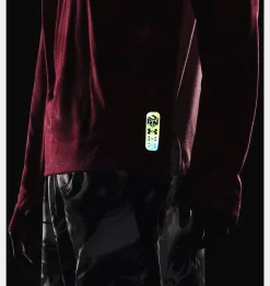 Hot Under Armour Maglia Ua Run Anywhere Streaker 1/2 Zip Da Uomo Pace Pink / Reflective - 669