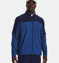 Discount Under Armour Maglia Ua Storm Windstrike Full-Zip Da Uomo Blue Mirage / Midnight Navy - 471