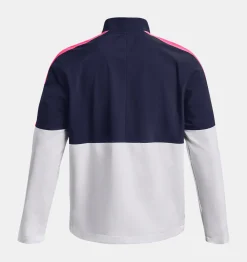 Fashion Under Armour Maglia Ua Storm Windstrike ½ Zip Da Uomo White / Midnight Navy - 100