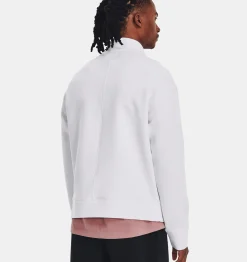 Best Under Armour Maglia Ua Summit Knit ½ Zip Unisex White / Black - 100