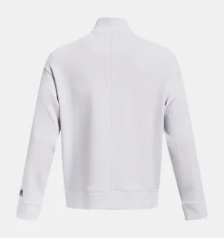 Best Under Armour Maglia Ua Summit Knit ½ Zip Unisex White / Black - 100